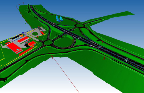 Dálnice D4 projekt PPP - BIM LOD100